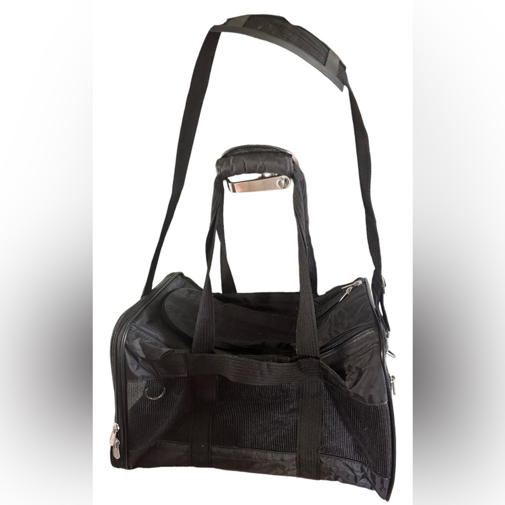 Sherpa Airline Approved Pet Carrier, Large, Black
